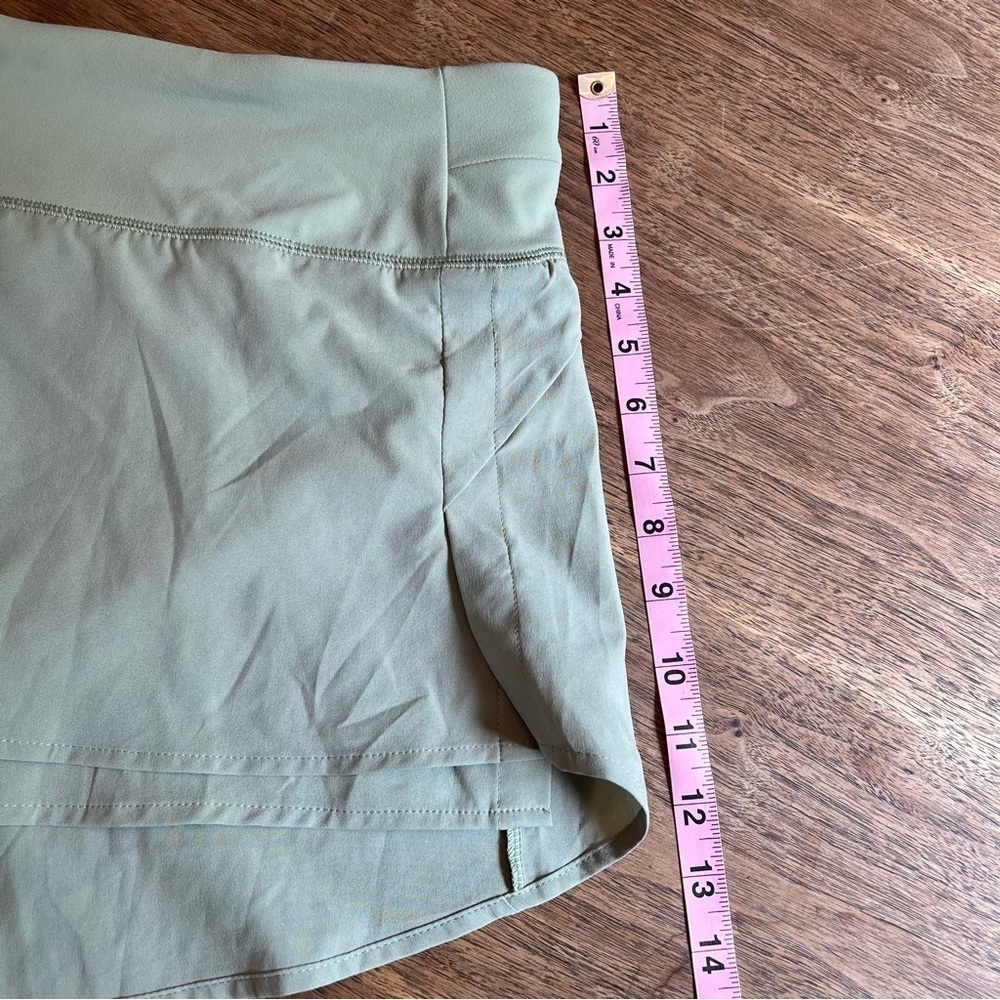 Calia Kick it Up Performance Athletic Shorts Sage Green NWT Size XL - Picture 5 of 10